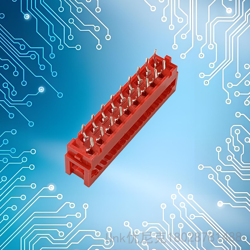 215570紅色DIP連接器18P